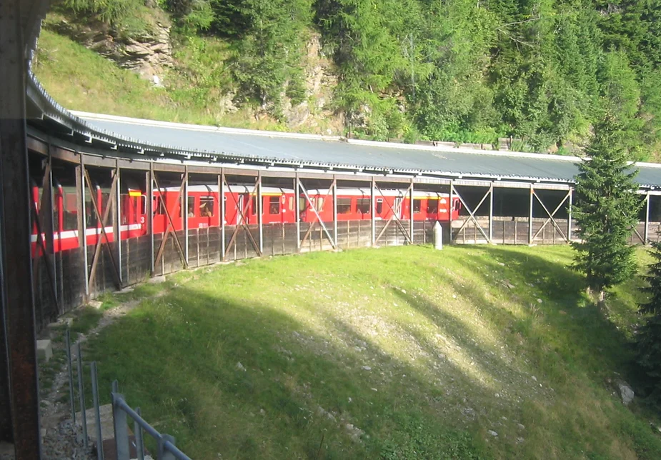 Bernina Express: A scenic alpine journey through glaciers and valleys, offering breathtaking views at every turn!